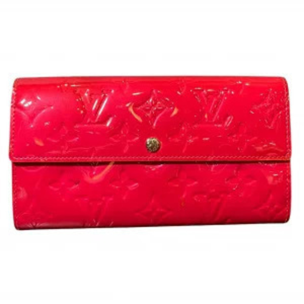 Louis Vuitton Monogram Vernis Portefeuille Sarah Long Wallet
